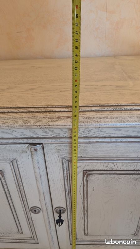 Meuble salon bois beige (image 5)