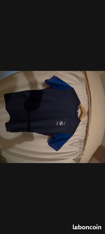 Maillot équipe de France 2 étoiles taille S (image 1)