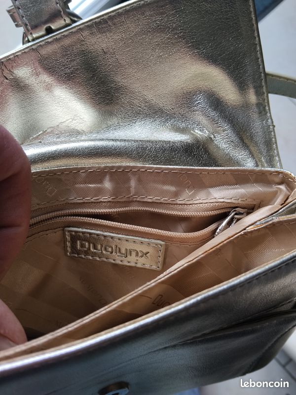 Petit sac à main Doré (image 2)