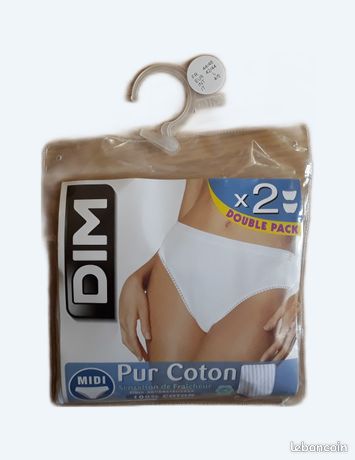 Culotte Slip Midi Dim Pur Coton Culotte Midi Pour Femme En Coton