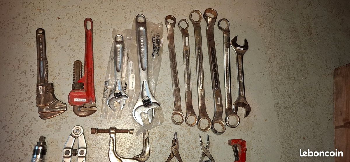 Lot de 17 outils FACOM clés diverses jb7930 (image 2)