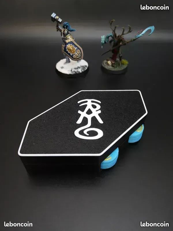 Boite de 6 runes et 12 jetons compatible Warhammer Lumineth Age of ...