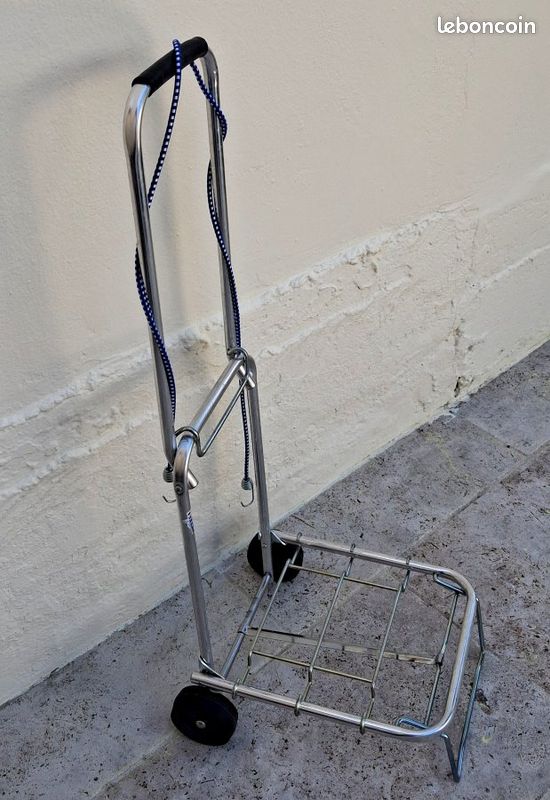 BaotyJie Porte-Bagages Pliable à Roulettes - Chariot De Voyage Léger En Aluminium Pour Bagages, Shopping Et Étudiants