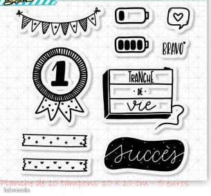 Tampons Scrapbooking Neufs (image 3)