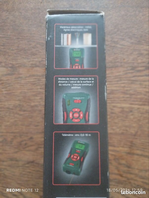 Télémètre et détecteur laser (image 3)