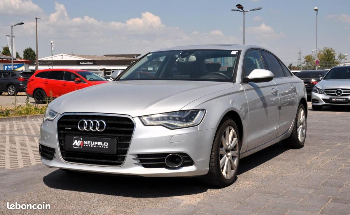 Audi A6 LIM. V6 3.0 TDI QUATTRO 245CH 4X4 BVA - TOIT OUVRANT VOLANT EN CUIR (image 1)