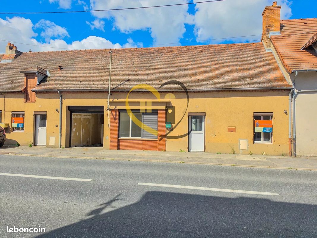 Maison 3 pièces 80 m² · à Bessay-sur-Allier · 80 m² · 63 000 €