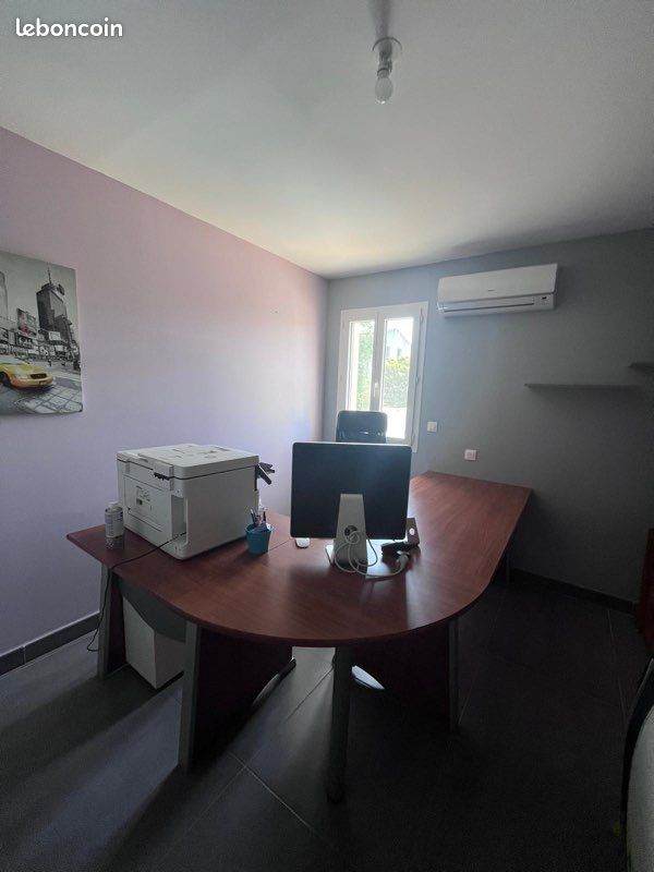 Ensemble Bureau d’angle + armoire professionnel (image 2)