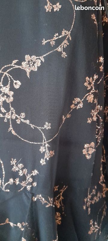 Robe Lacets Des Filles à La Vanille – Taille 42 – Style A-Line Multicolore – Longueur Genou – Très Bon état