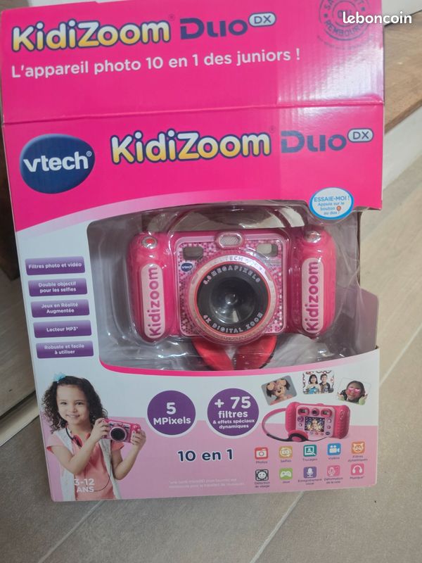 Kidizoom Duo FX rosa, Cámara de fotos infantil para niños +4 años Kidizoom Duo FX rosa, Cámara de fotos infantil para niños +4 años