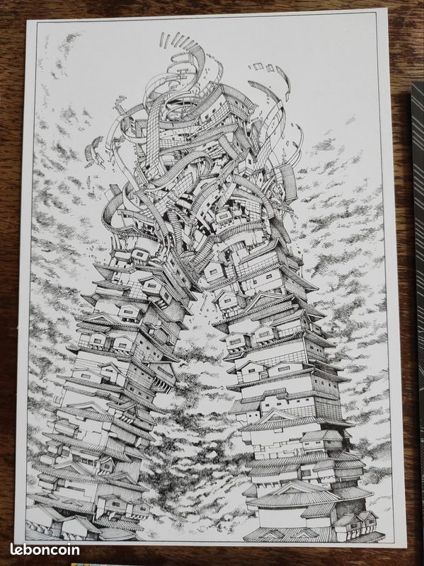 Lot 2/7 Shintaro Kago - 6 ex-libris (image 4)