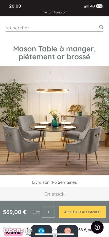 Table à manger (image 2)