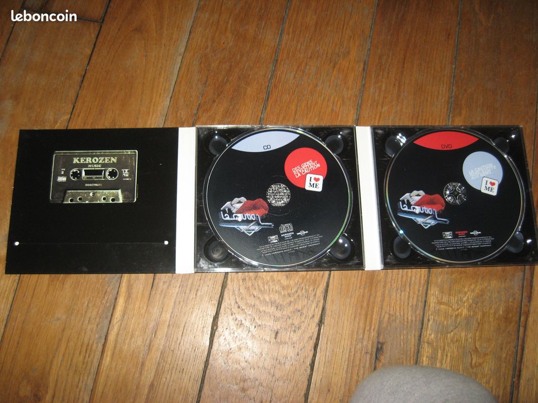 1 cd + 1 dvd la caution tres bon etat (image 2)