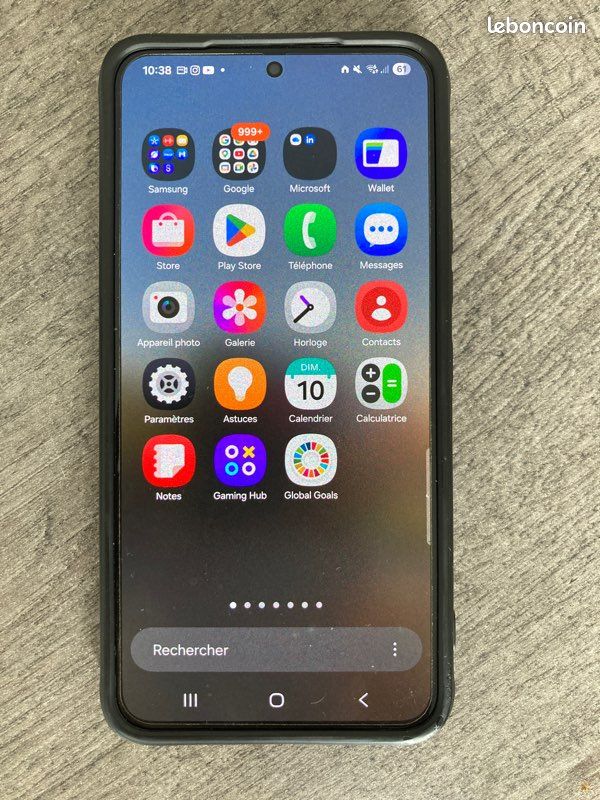 Samsung S22 128Go noir 5G (image 1)