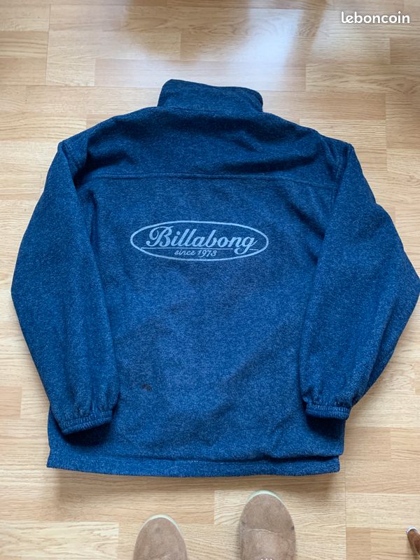 Sweat parka réversible vintage Billabong (image 3)