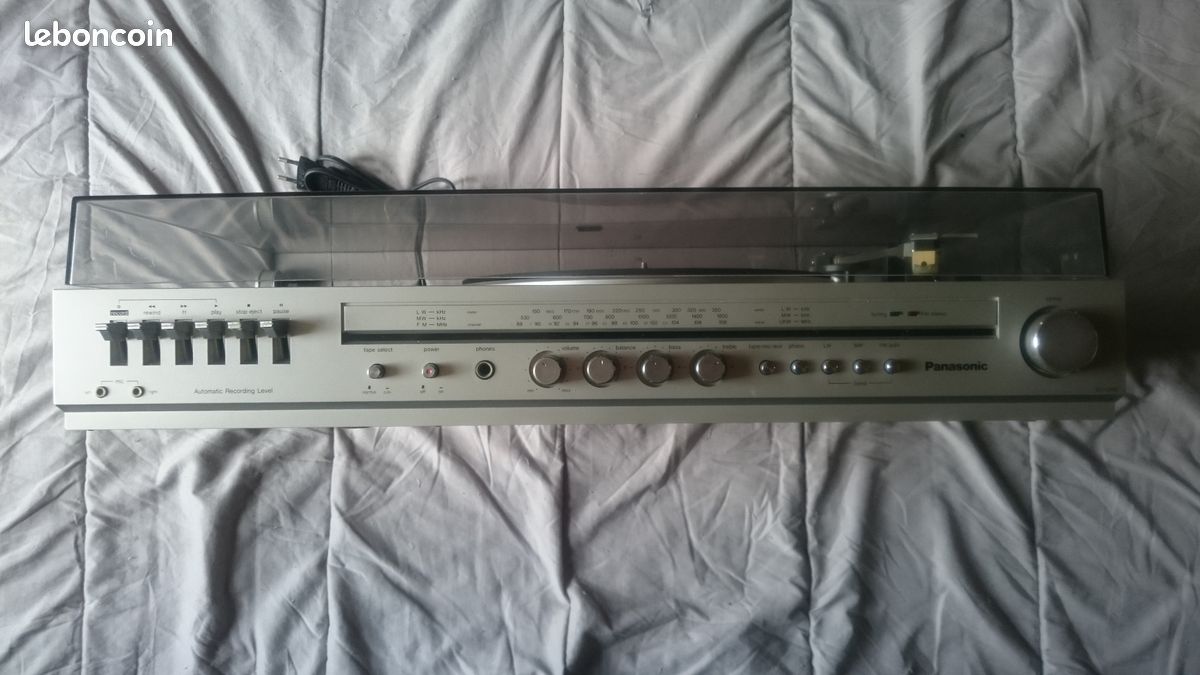 Platine Vinyle Radio Cassette Tuner Panasonic SG-2100 Photo