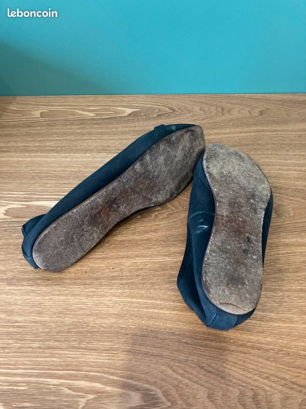 Ballerines Minelli cuir noir (image 4)