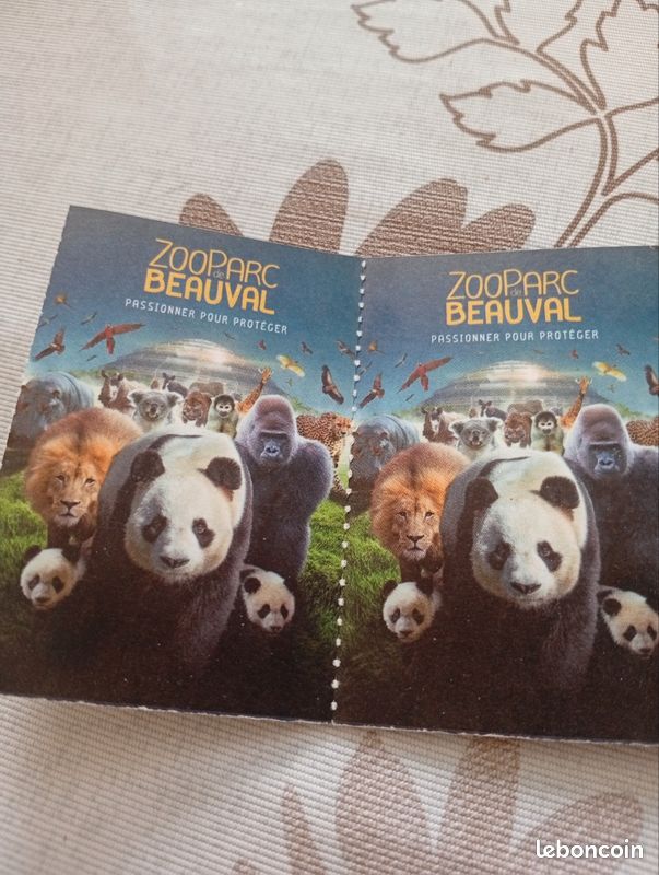 Billet 1 jour au Zoo de Beauval à 29