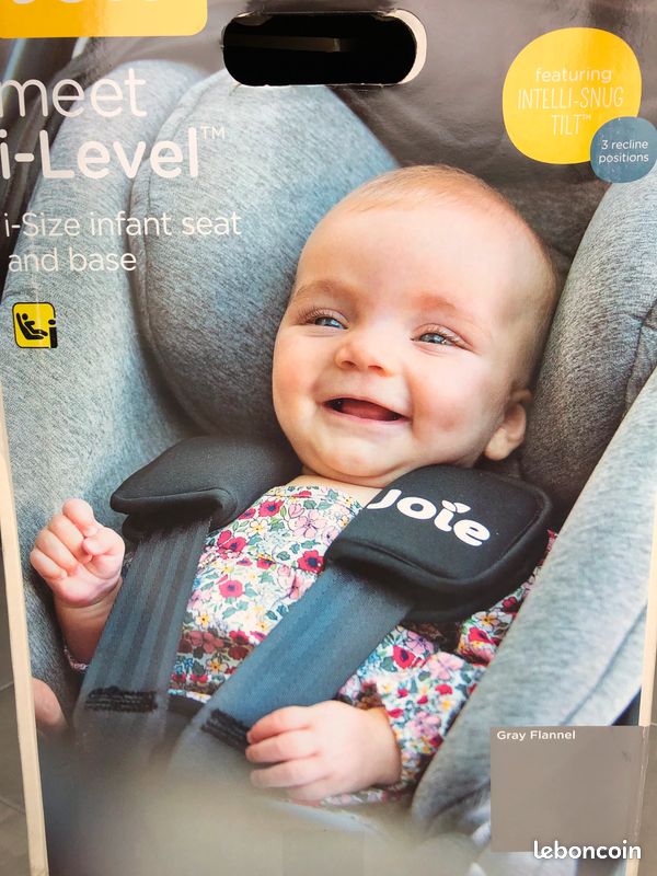 Coque bébé Siège-auto i-level Joie avec socle R129 Équipement bébé