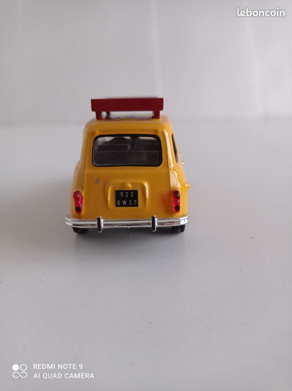 RENAULT 4L F4 Fourgonnette Pub Berger Style Caravane Du Tour De France