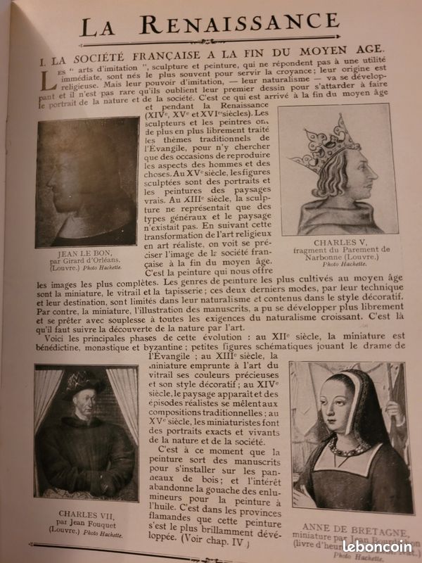 L'art français Images commentées Louis Hourticq Hachette Livre ancien histoire patrimoine (image 2)
