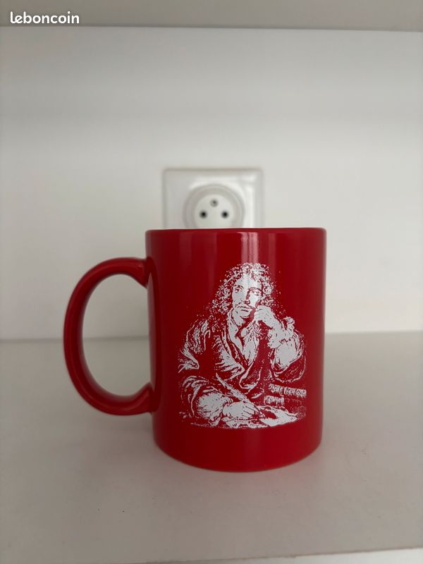Tasse / mug Molière, librairie théâtrale rouge (image 1)