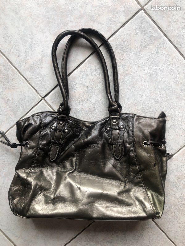 Sac porté épaule bronze (image 1)
