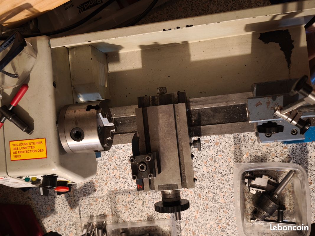 Fraiseuse Micro Mill et Mini-Tour à courroie OTMT (image 7)