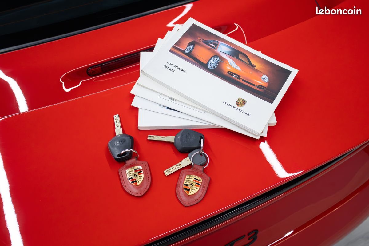 PORSCHE 911 (996.1) GT3 | Faible Kilométrage | Rouge Indien | Sièges baquet (image 15)