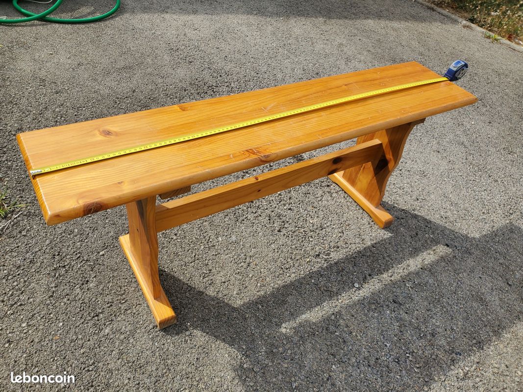 Banc en bois petit format (image 1)