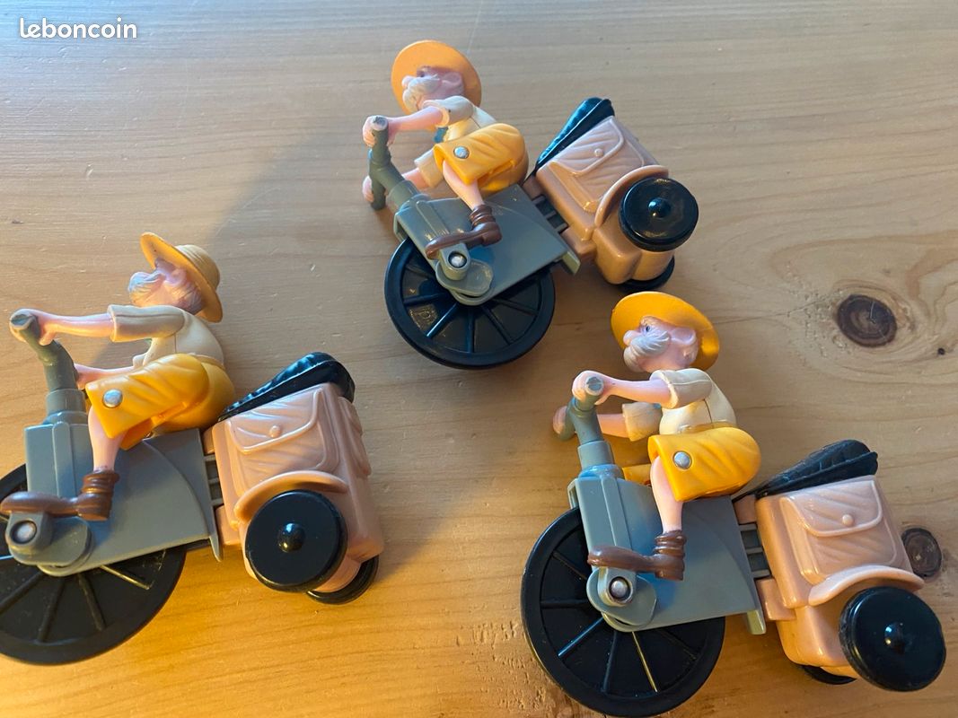 Figurines professeur sur vélo tarzan 1999 (image 4)