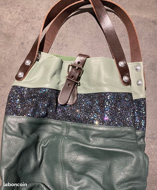 Sac en cuir Estellon Accessoires Bagagerie