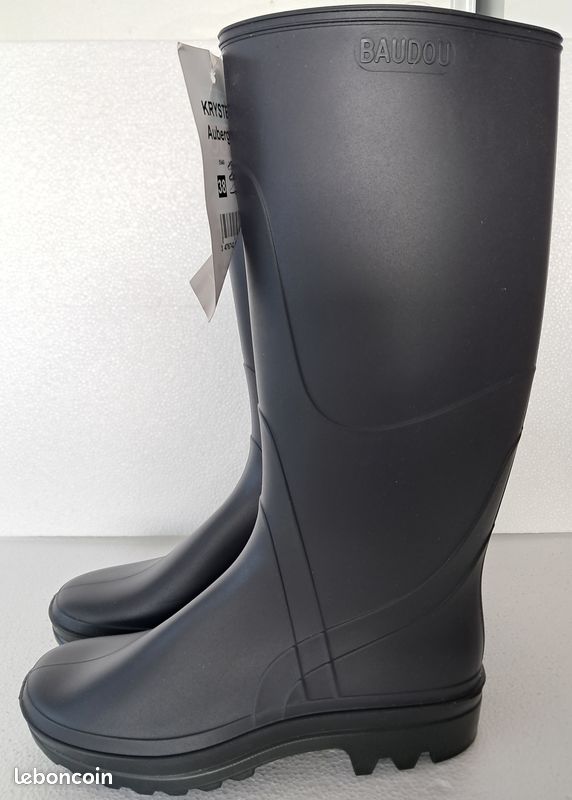 Superbes bottes de jardinage, chasse, pêche Krystel Baudou
