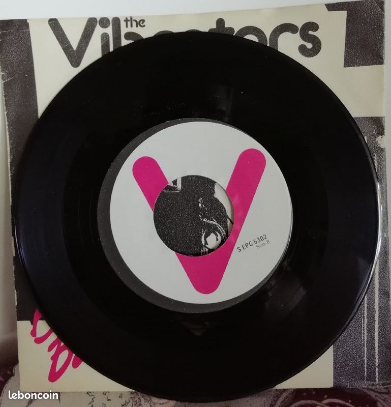 45t the Vibrators "baby baby" (1977) (image 3)