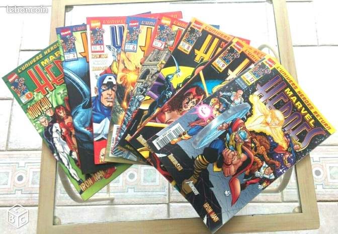 8 bd comics "Marvel Heroes" Marvel France 2001 (image 2)