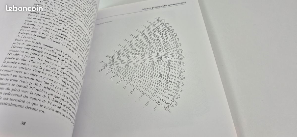 La Dentelle aux fuseaux Lysiane Brulet technique dentelle torchon modèles patrons loisirs créatifs (image 12)