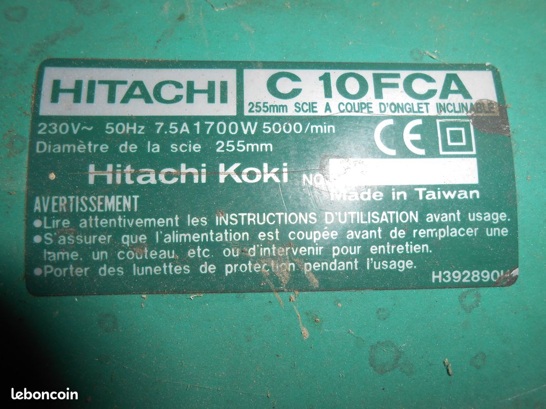 Scie a onglet hitachi (image 3)