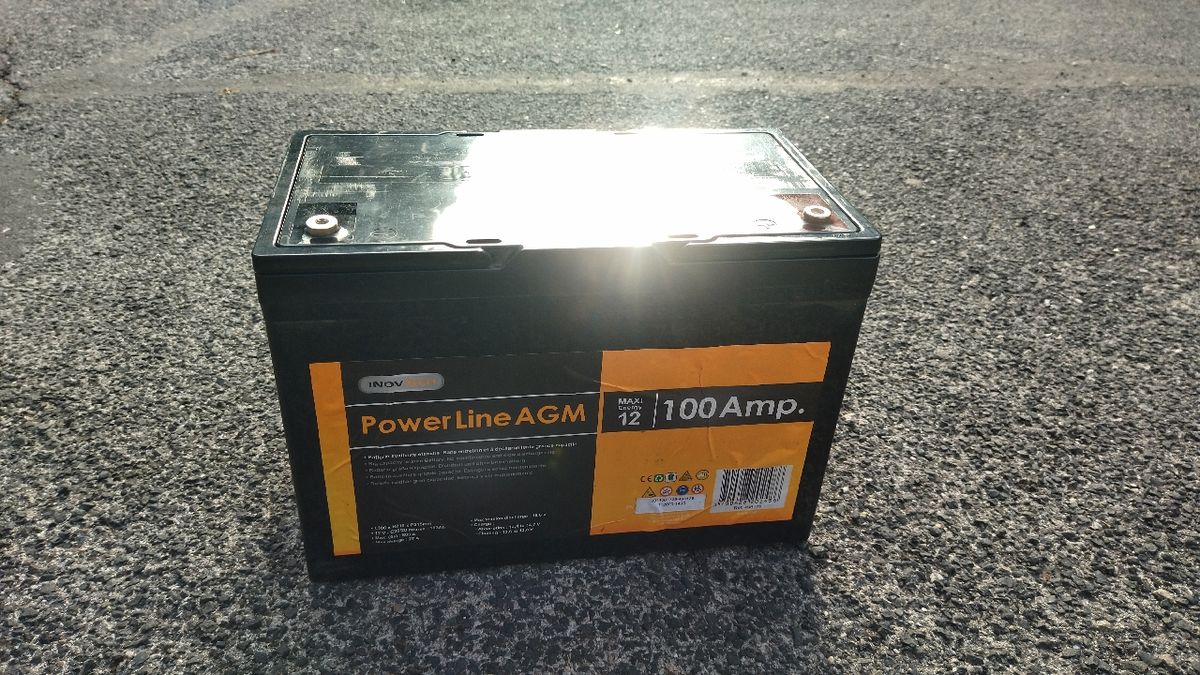 Batterie AGM 100Ah - Décharge lente 