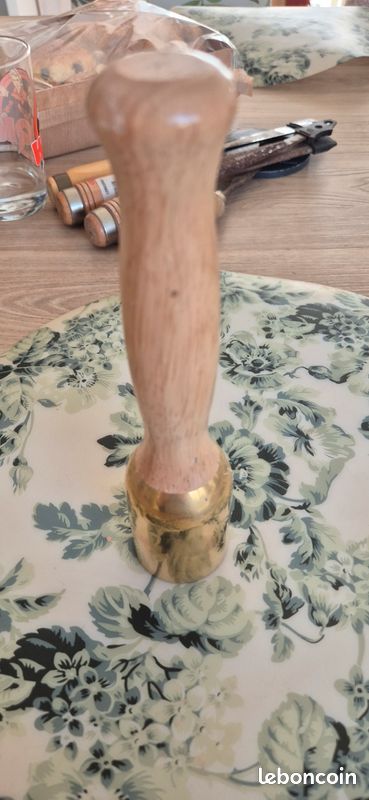 Maillet En Laiton Pour Bijouterie - Tête Plate Et Bombée - Outil De Formage Métal Neuf