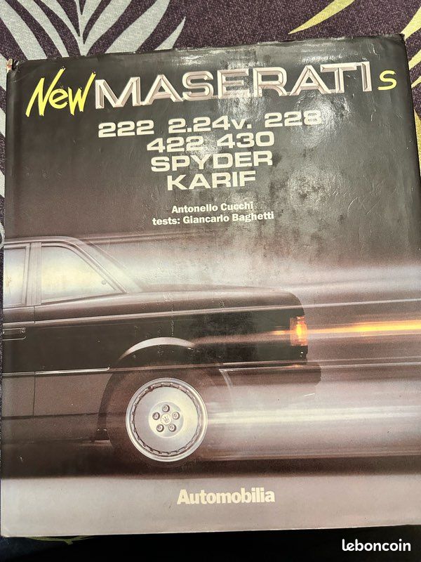 Livre « new Maserati » d Antonello cucchi (image 2)