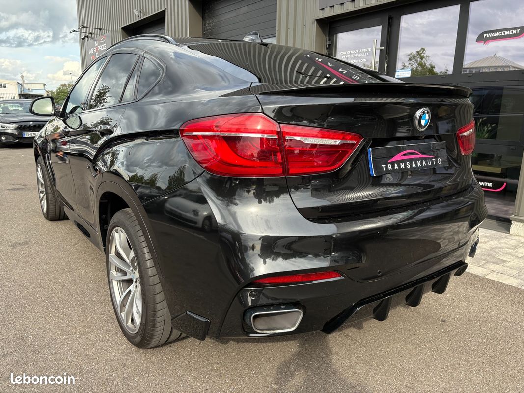 BMW X6 F16 xDrive30d 258 ch M Sport A avec TOIT OUVRANT / CAMERA / CARPLAY / SIEGES CHAUFFANTS (image 5)