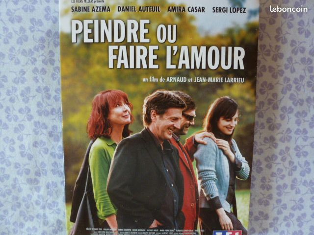 Peindre ou faire l'amour, Auteuil Azéma Lopez Casar, dvd - DVD - Films