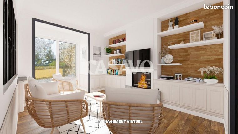 Maison de ville 8 pièces 138 m²