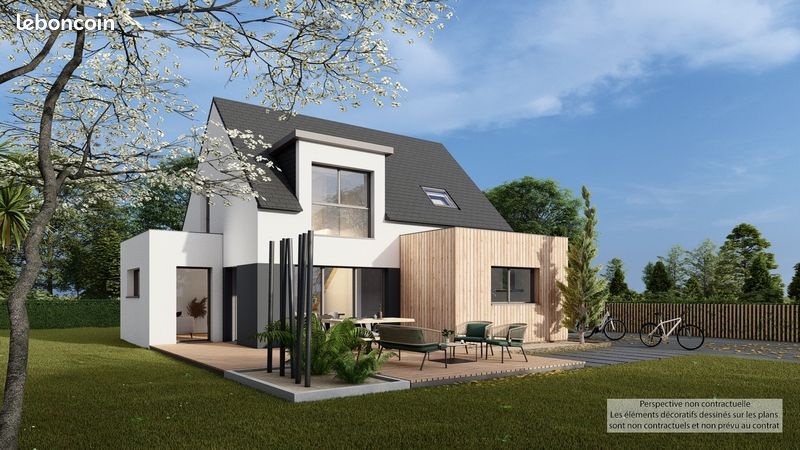Maison 5 pièces 115 m² · à Montauban-de-Bretagne · 115 m² · 343 500 €