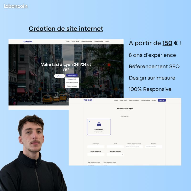 Création de site internet professionnel - Autres services