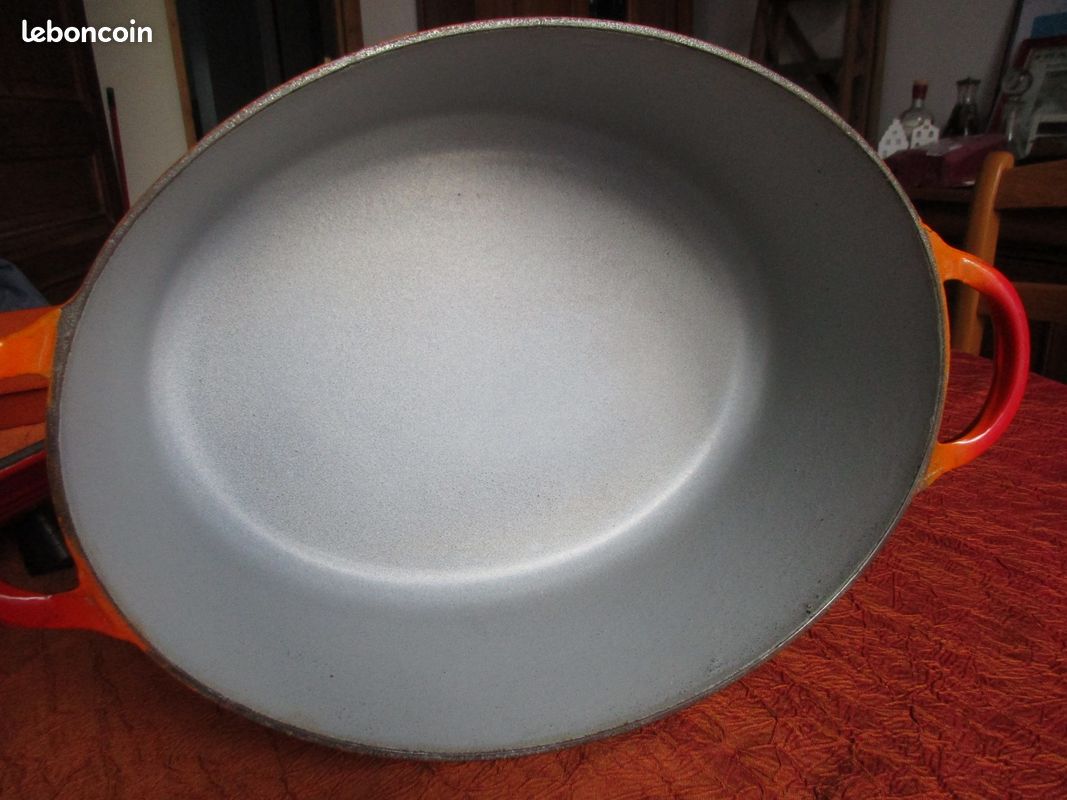 Le Creuset Cocotte Ovale 31 cm Volcanique - Poêles Le Creuset Cocotte Ovale 31 cm Volcanique - Poêles