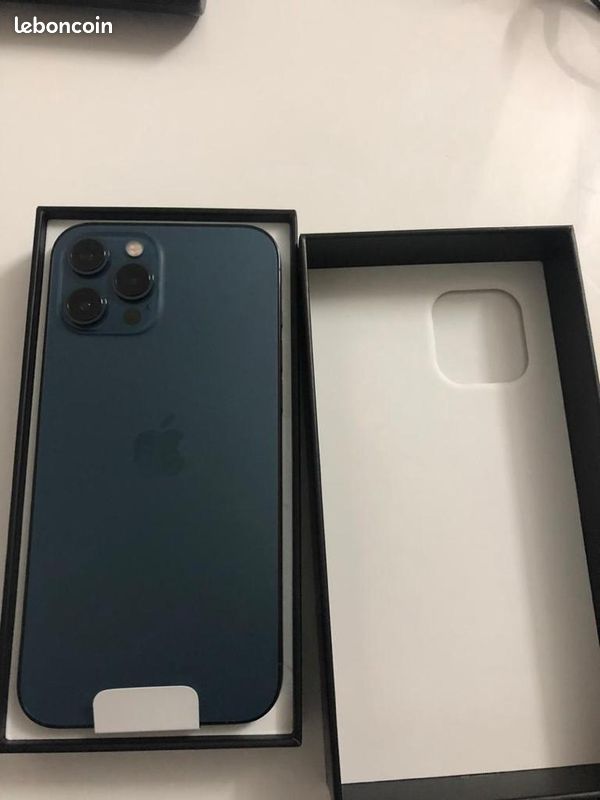 I Phone 12 Pro bleu pacifique 128GB (image 2)