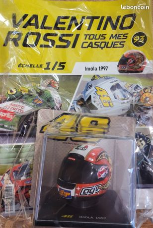 Altaya Collection « Valentino Rossi Tous Mes Casques » 1/5 , Florange 57190