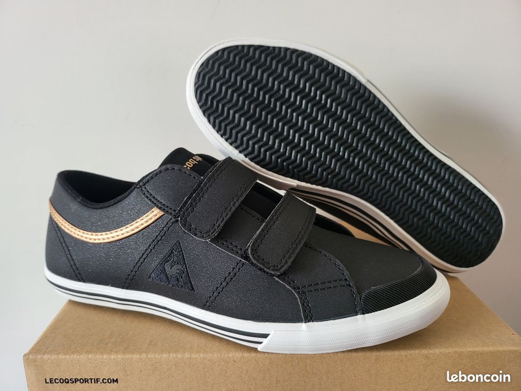 ✅ Basket Coq Sportif Gaetan scratch *NEUVE Taille 34 (image 3)