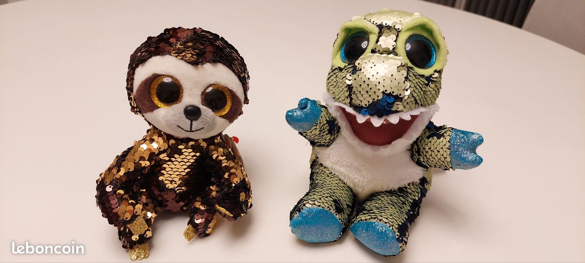 Lot de peluches à sequins Jeux Jouets